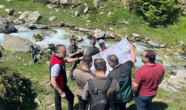 Uludağ'ın eteklerinde ahududu ve böğürtlen için sulama projesi