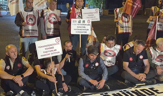 ÜNİPERSAN'dan "tayin ve nakil hakkı" eylemi