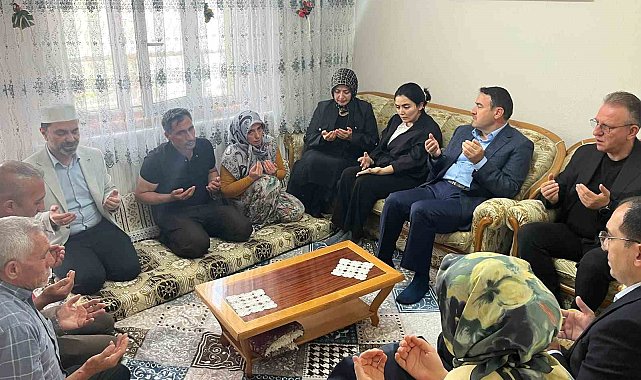 Vali Işın'dan Muhammet Çakıcı'nın ailesine taziye ziyareti
