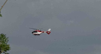 Van'da 57 yaşındaki hasta için helikopter ambulans havalandı