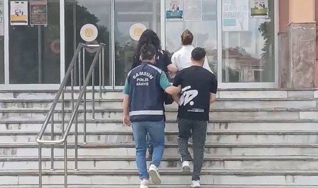 Vezirköprü'de ev soyguncuları tutuklandı