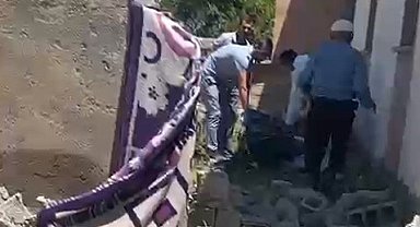 Yalnız yaşayan adam bahçe duvarının altında ölü bulundu