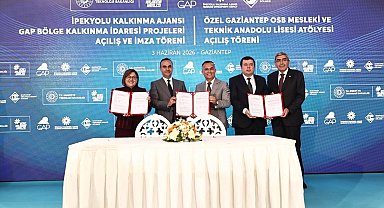 Yeni kalkınma hamleleri için imzalar atıldı