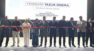 Yenişehir Yazlık Sineması 13 yıl sonra törenle açıldı