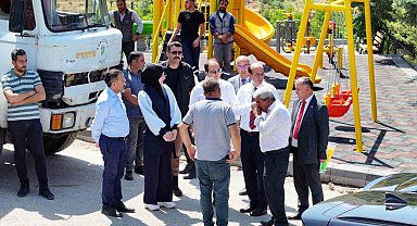 Yeşilyurt Belediyesi'nden Banazı'ya güneş enerjili çocuk parkı