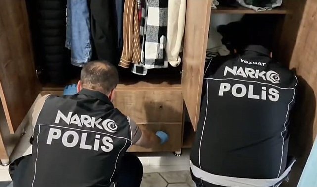 Yozgat'ta uyuşturucu operasyonunda 4 gözaltı