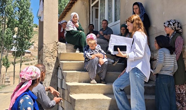 Yüksekova'da çiftçilere yönelik sağlık taraması ve brusella eğitimi verildi