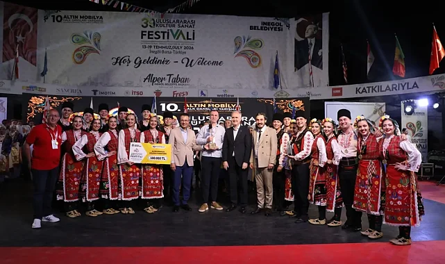 10. Altın Mobilya ödülü İnegöl'den Bulgaristan'a gitti