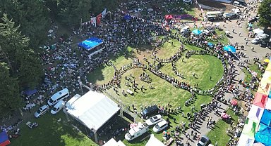 2 bin rakımlı festivalde horon coşkusu