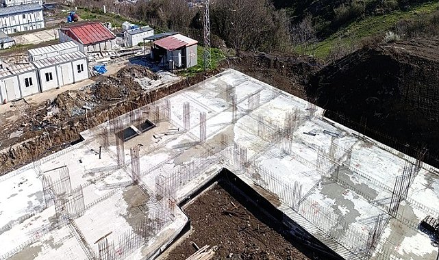658 milyon TL'lik morfoloji binasının yüzde 19'u tamamlandı
