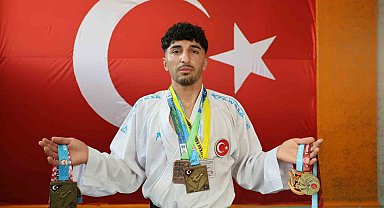 Adanalı milli karateci gözünü olimpiyatlara dikti