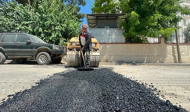 Adıyaman'da üstyapı çalışmaları sürüyor