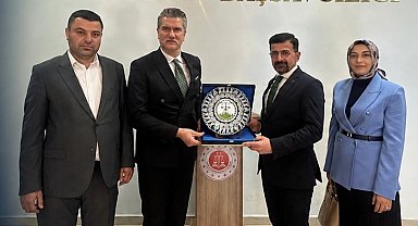 Ağrı Barosu'ndan Başsavcı Adem Çalış'a veda ziyareti