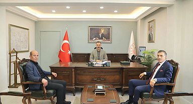 Ağrı Doğubayazıt TSO'dan Kaymakam Ayvat'a ziyaret