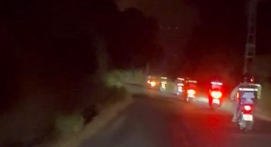 Alanya'da motokuryeler ekiplere malzeme yardımı için seferber oldu