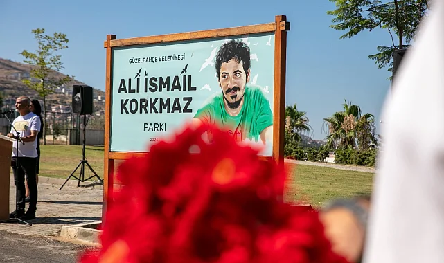 Ali İsmail Korkmaz, Güzelbahçe'de unutulmadı