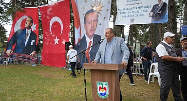 Alıç Yaylası'nda Kıran Kırana Güreş