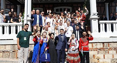 Altın Karagöz ekiplerinden Başkan Vekili Biba'ya ziyaret