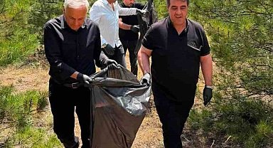 Anahtar Parti Kırşehir Teşkilatı orman temizliği seferberliğine katıldı