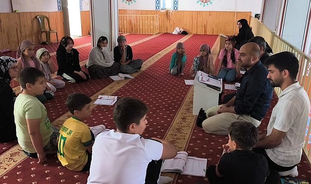 Anamur yaylalarında yaz Kur'an kursları devam ediyor