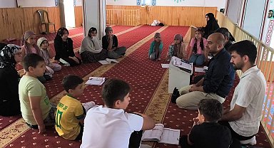 Anamur yaylalarında yaz Kur'an kursları devam ediyor