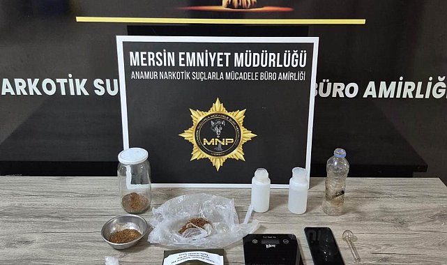 Anamur'da uyuşturucu operasyonu: 1 şüpheli tutuklandı