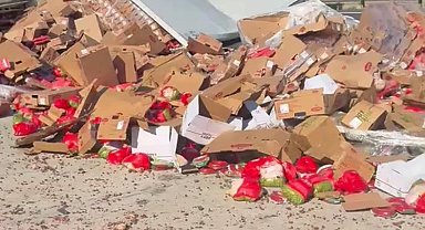 Ankara yolunda tır akaryakıt istasyonuna daldı, faciadan dönüldü