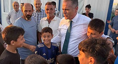 Antakya'da konteyner kentlerden tahliye süreciyle ilgili bilgilendirmeler devam ediyor
