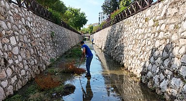 Antalya Konyaaltı'nda kapsamlı kanal temizliği