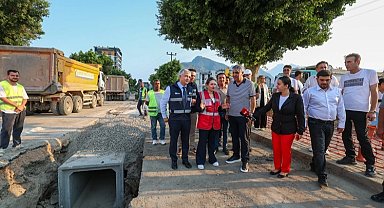 Antalya Konyaaltı'ndaki altyapı yatırımlarına sıkı denetim