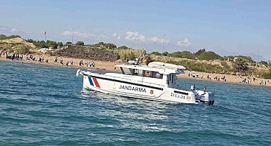 Antalya'da jandarmadan denizlerde denetim