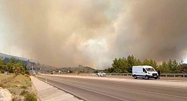 Antalya'da orman yangını