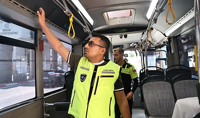 Antalya'da toplu ulaşımda klima denetimi
