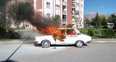 Araçlarda bırakılan malzemeler yangına neden olabilir!