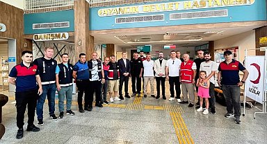 Ayancık'ta kan bağışı seferberliği