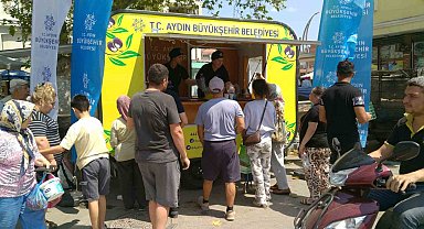 Aydın Büyükşehir'den limonata ikramı