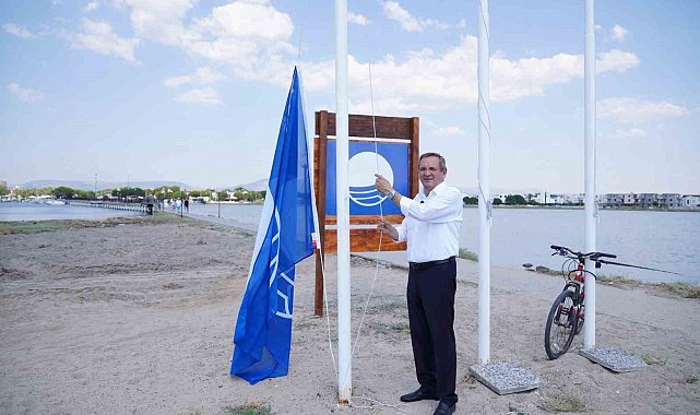 Ayvalık'ta Yeni Kum Adası Plajı hizmete açıldı