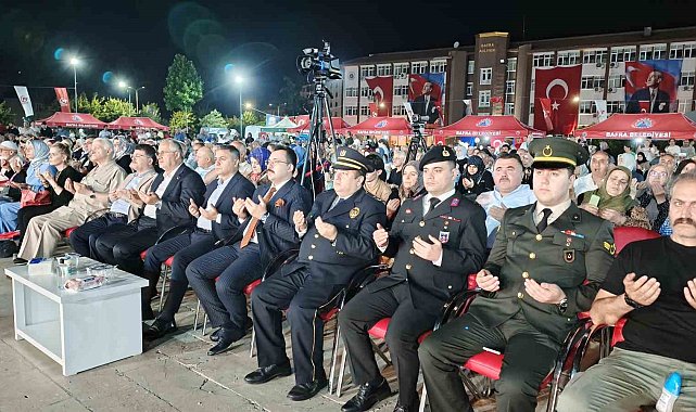 Bafra'da 15 Temmuz programında birlik ve kardeşlik vurgusu