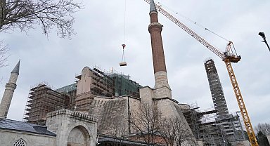 Bakan Ersoy: "Ayasofya'yı, bilimsel koruma anlayışıyla gelecek nesillere en güçlü şekilde aktarmaya kararlılıkla devam edeceğiz"