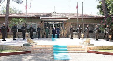 Bakan Güler, 9'uncu Mekanize Piyade Tümen Komutanlığı'nı ziyaret etti