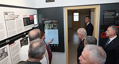 Bakan Güler ve TSK komuta kademesinden KKTC'de Barbarlık Müzesi ziyareti