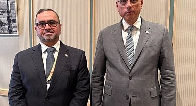 Bakan Memişoğlu, Iraklı mevkidaşı ile bir araya geldi