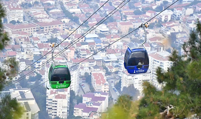 Balçova Teleferik Tesisleri'nde kapsamlı bakım çalışması