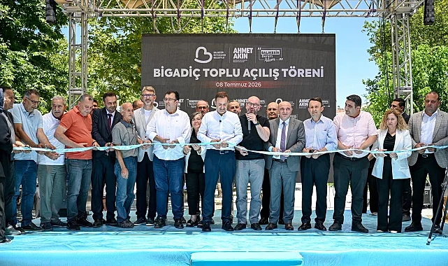 Balıkesir Bigadiç'te Kent Lokantası ve Emekliler Evi açıldı