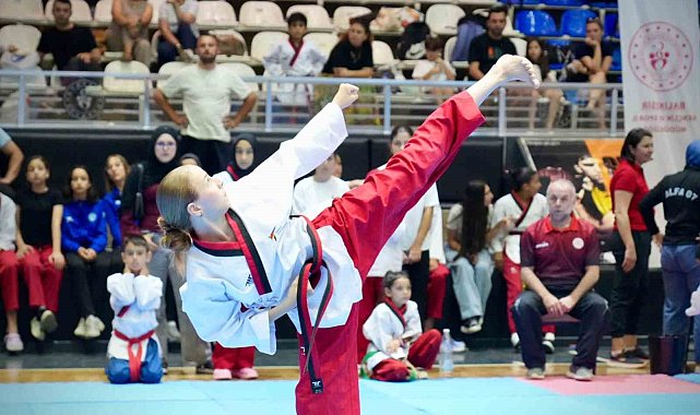 Balıkesır'de 15 Temmuz ruhu ile taekwondo poomsae heyecanı başladı