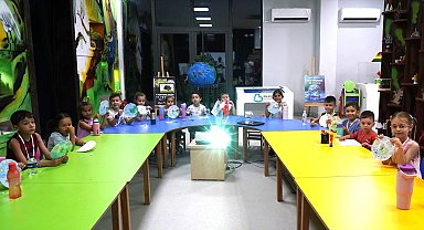 Balıkesir'de çocuklar Çevre Bilim Akademisi'nde