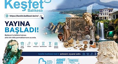 Balıkesir'in dijital keşfi yayında