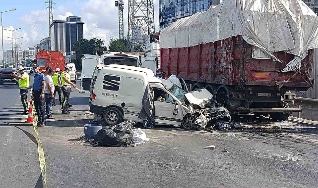 Basın Ekspres Başakşehir istikametinde zincirleme kaza: 1 ölü