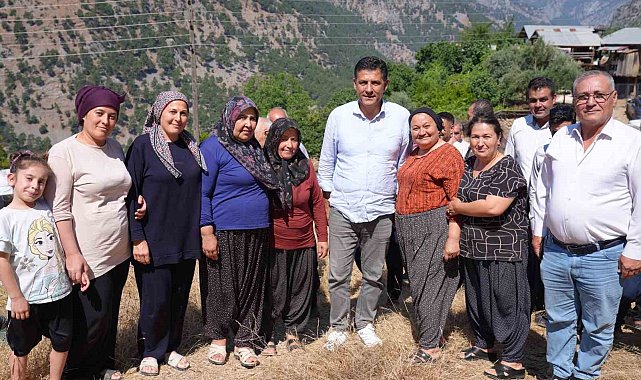 Başkan Atlı, kırsal mahallede vatandaşlarla buluştu