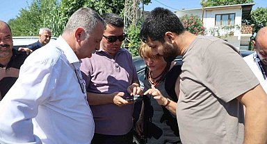 Başkan Balaban'dan mahalle mesaisi